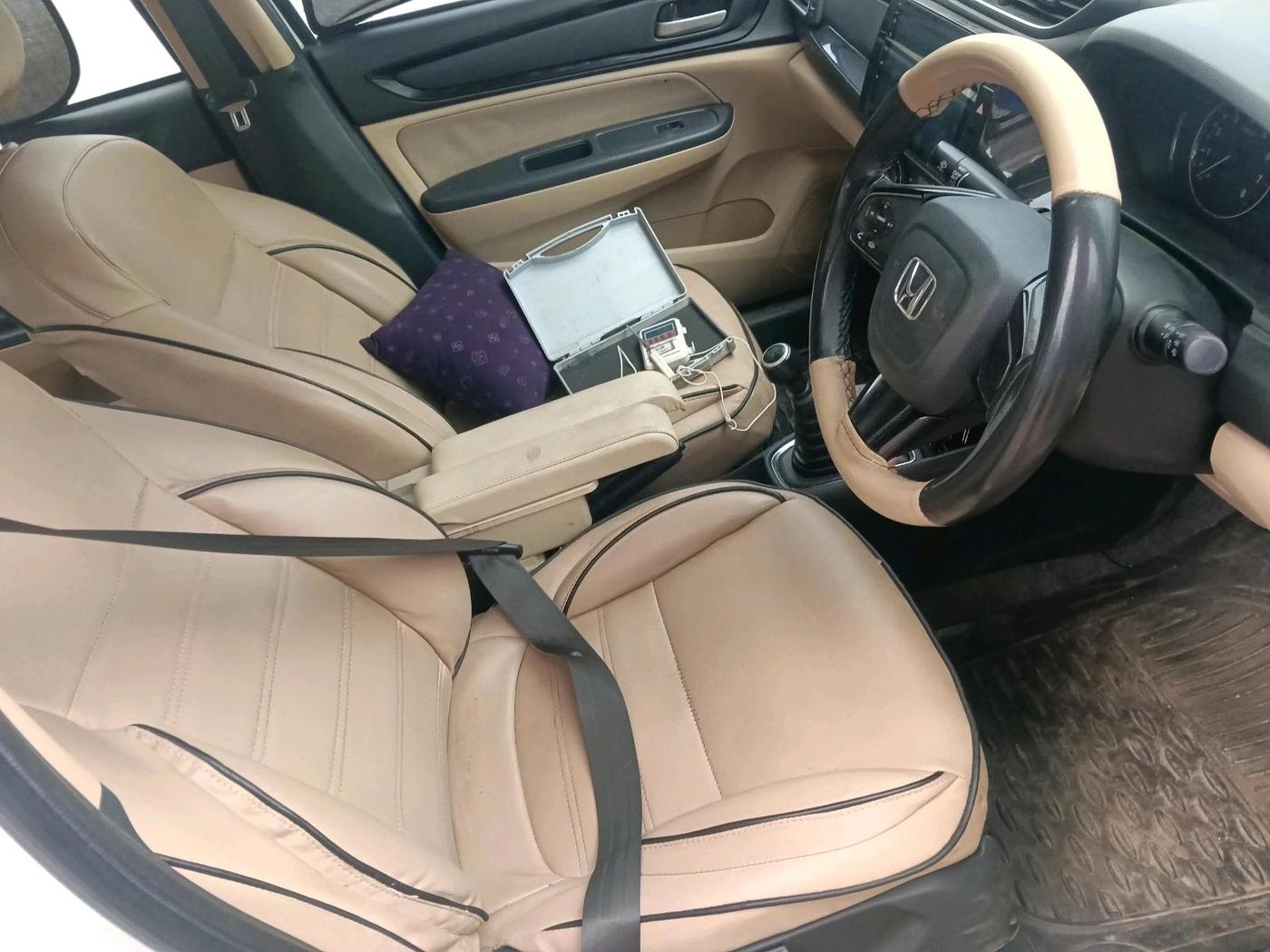 2019 Honda Amaze 1.2L I-VTEC V CVT, CNG, Automatic, 77,088 km, interior