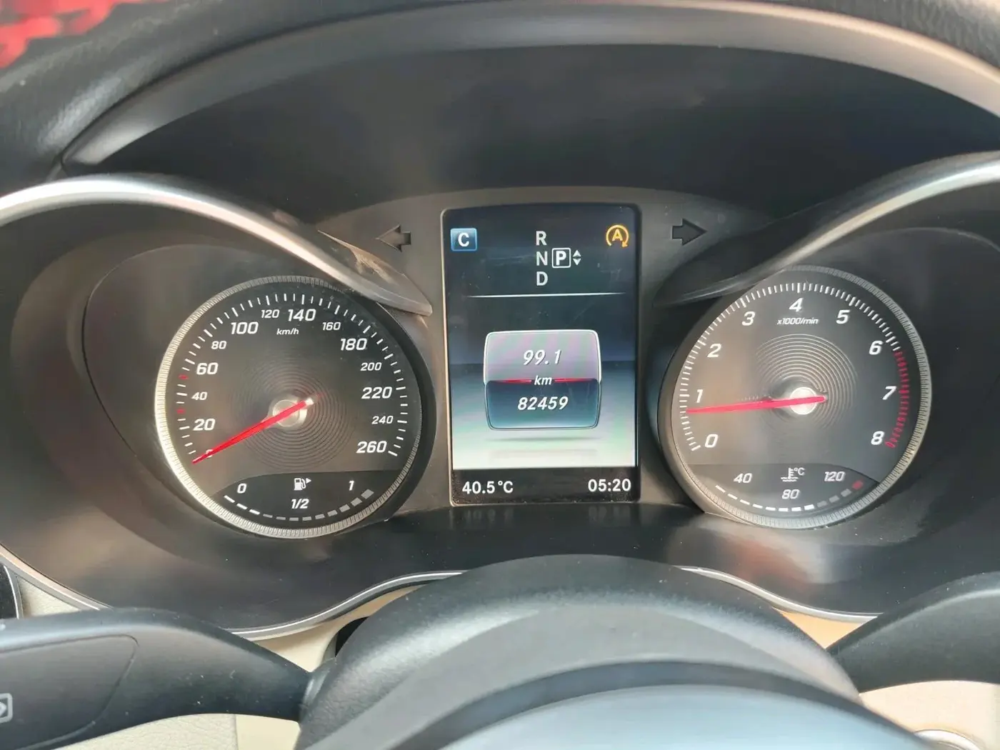 2015 Mercedes Benz C Class C 200 AVANTGARDE, Petrol, Automatic, 82,459 km, interior