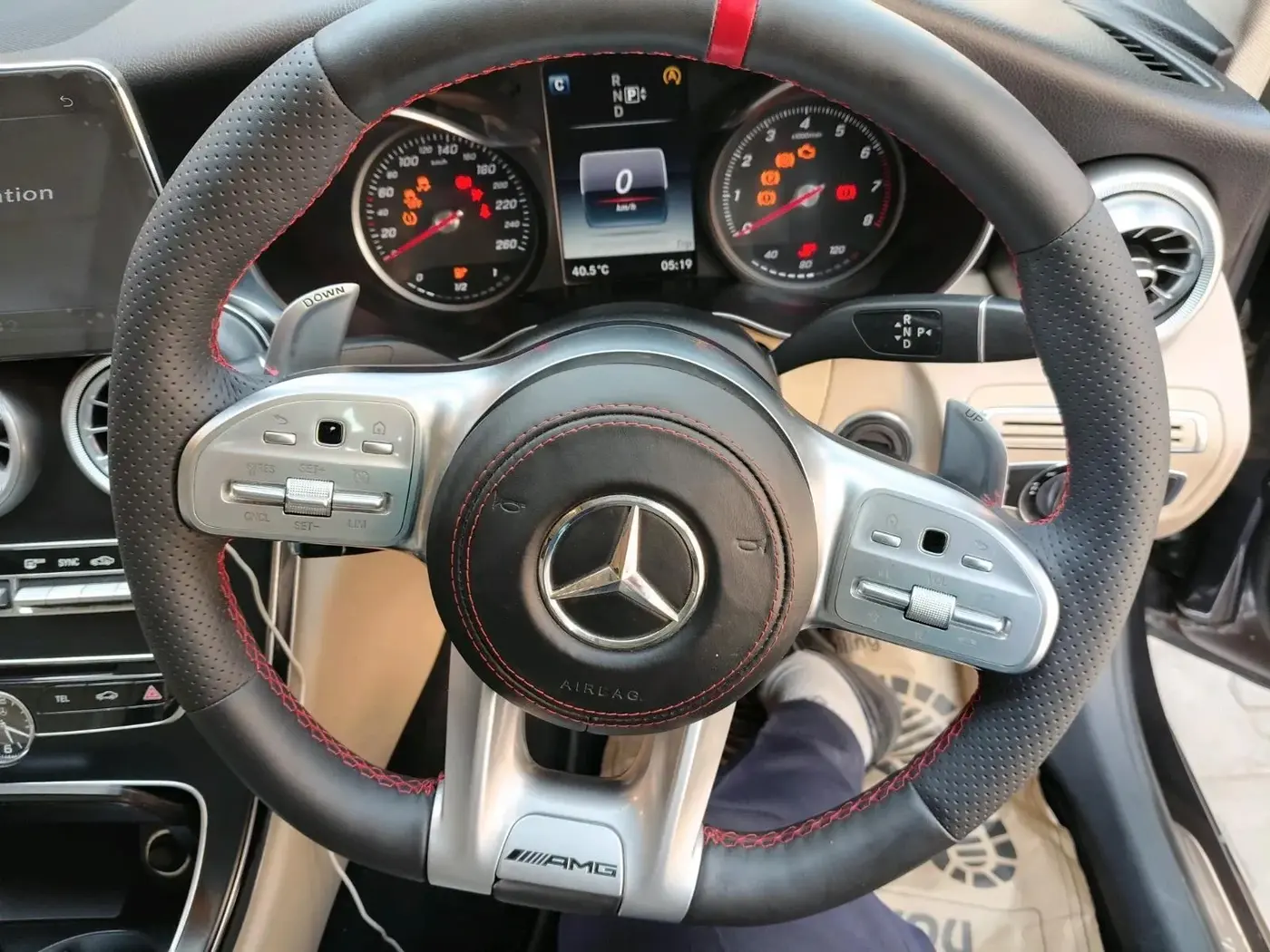 2015 Mercedes Benz C Class C 200 AVANTGARDE, Petrol, Automatic, 82,459 km, interior