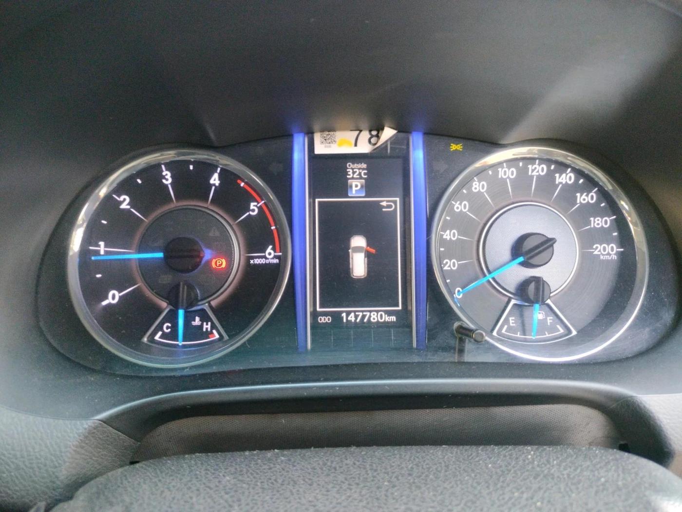 2017 Toyota Fortuner 2.8 4X4 AT, Diesel, Automatic, 1,47,780 km, interior
