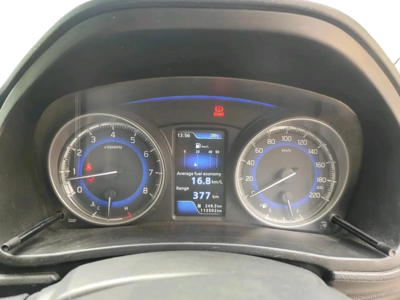 2016 Maruti Baleno ZETA PETROL 1.2, Petrol, Manual, 1,13,502 km, interior