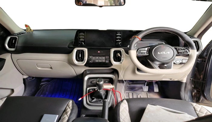 2021 KIA SONET HTX 1.0 IMT, Petrol, Manual, 40,996 km, interior