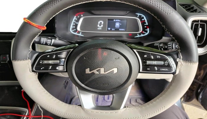 2021 KIA SONET HTX 1.0 IMT, Petrol, Manual, 40,996 km, interior