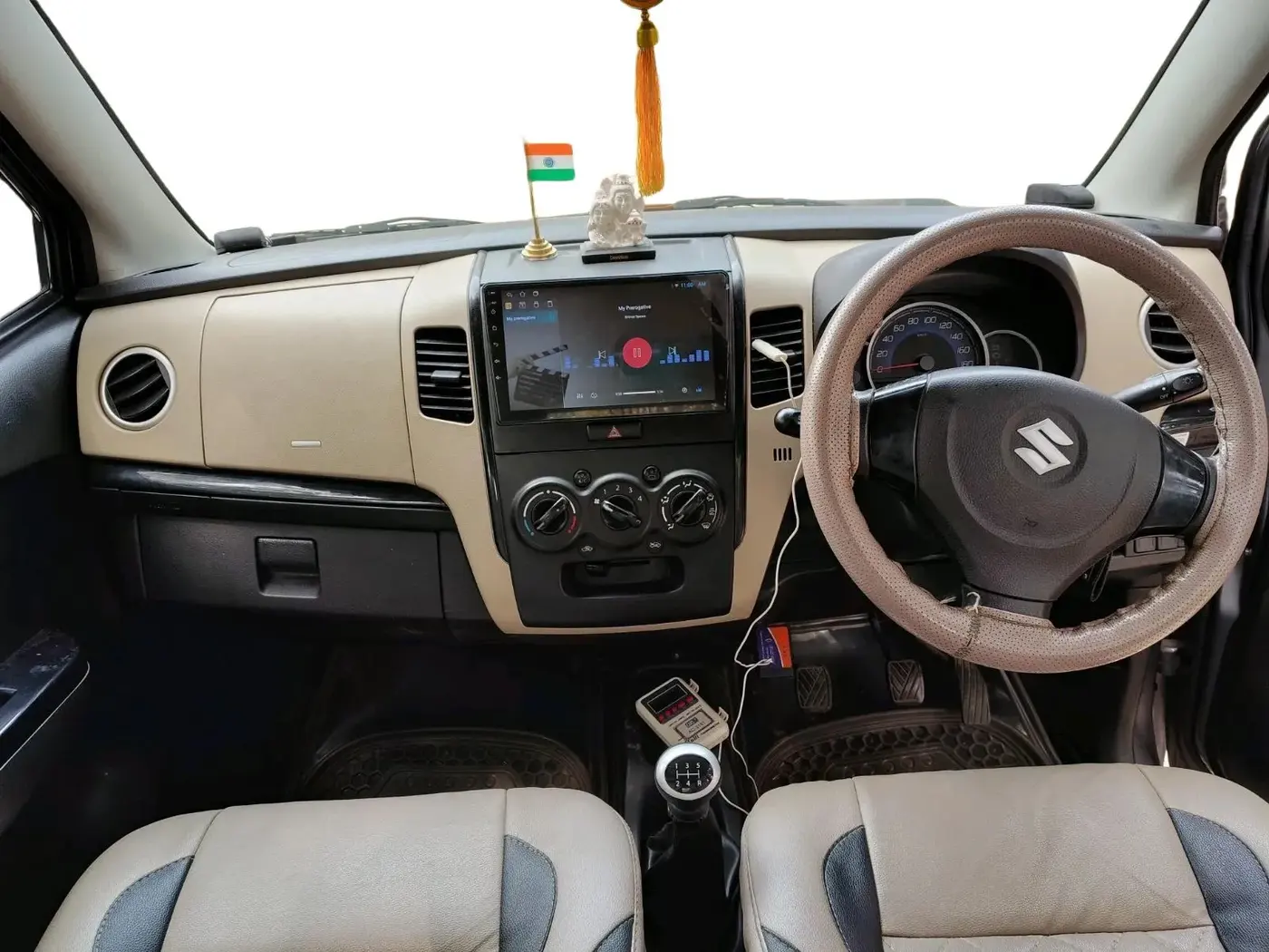 2017 Maruti Wagon R 1.0 VXI, Petrol, Manual, 51,554 km, interior