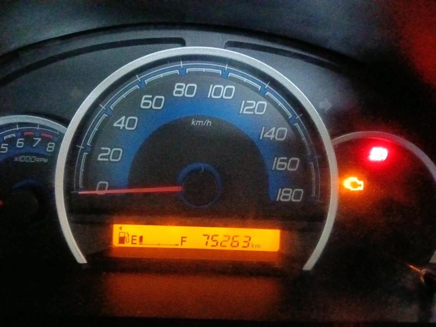 2017 Maruti Wagon R 1.0 VXI, CNG, Manual, 75,263 km, interior