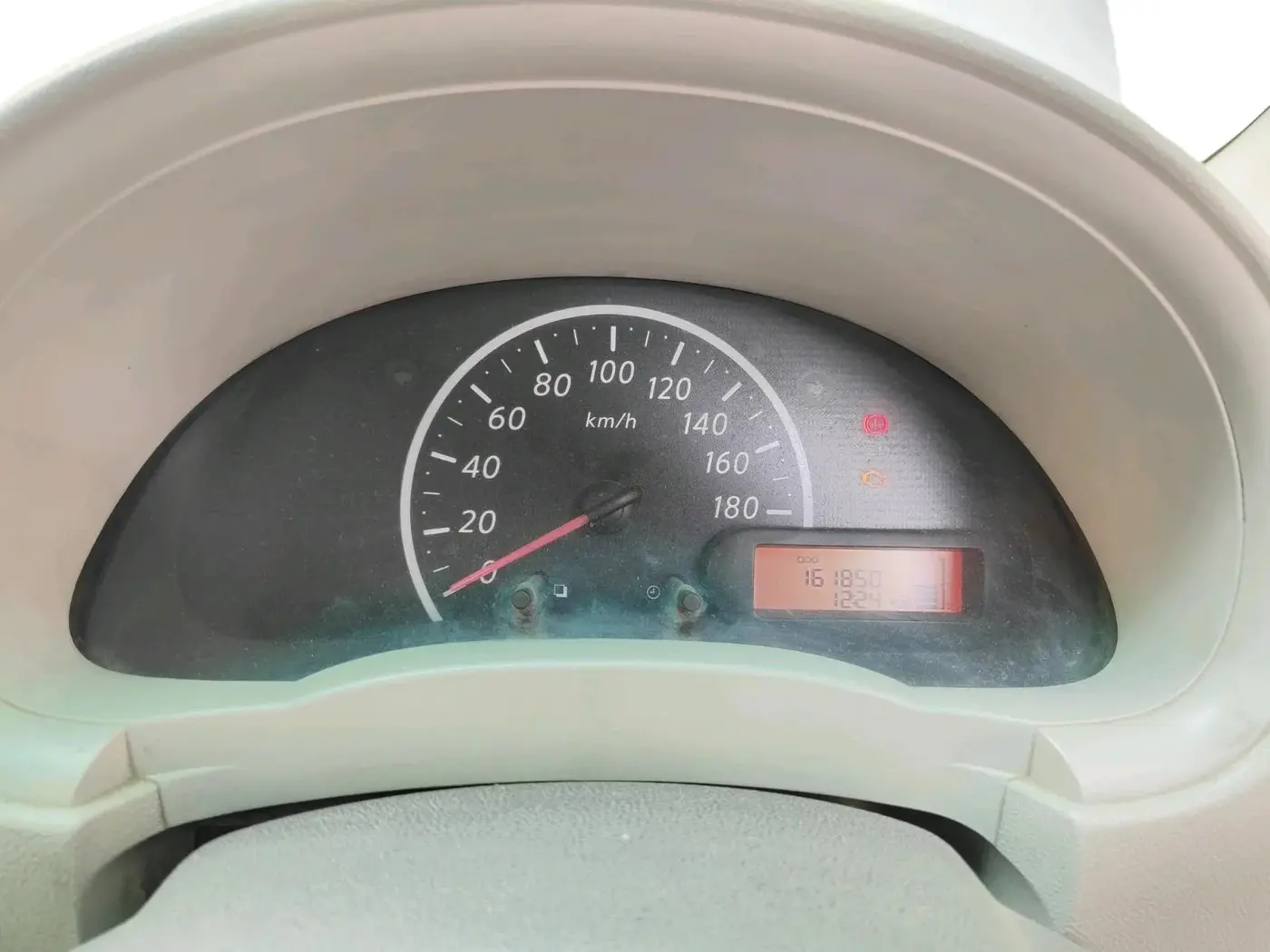 2013 Nissan Micra Active XL, CNG, Manual, 1,61,850 km, interior