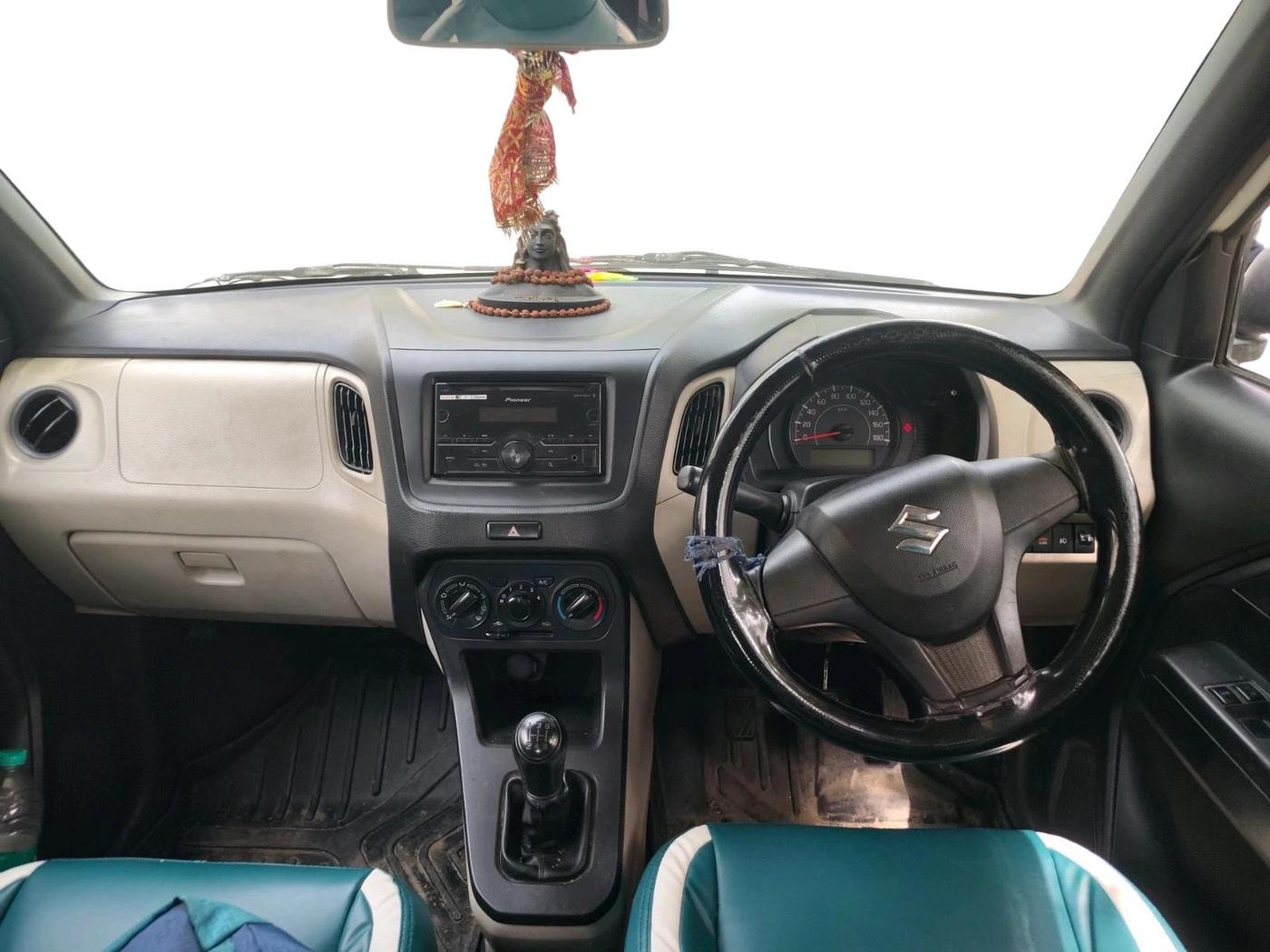 2020 Maruti New Wagon-R LXI CNG 1.0, CNG, Manual, 76,390 km, interior