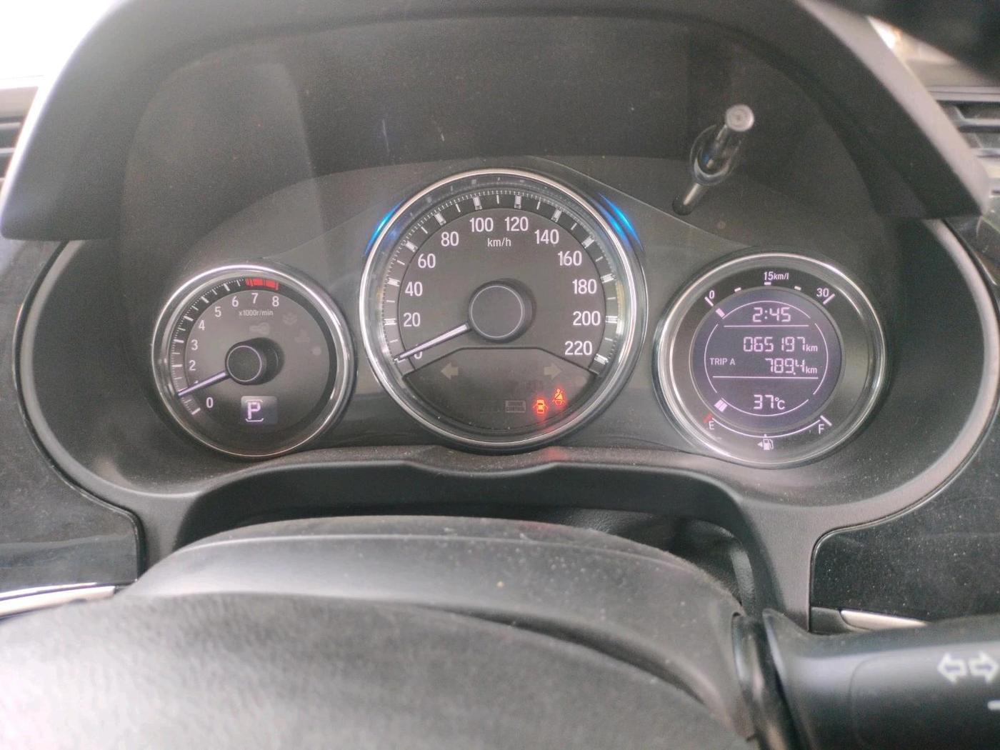 2018 Honda City 1.5L I-VTEC ZX CVT, Petrol, Automatic, 65,197 km, interior