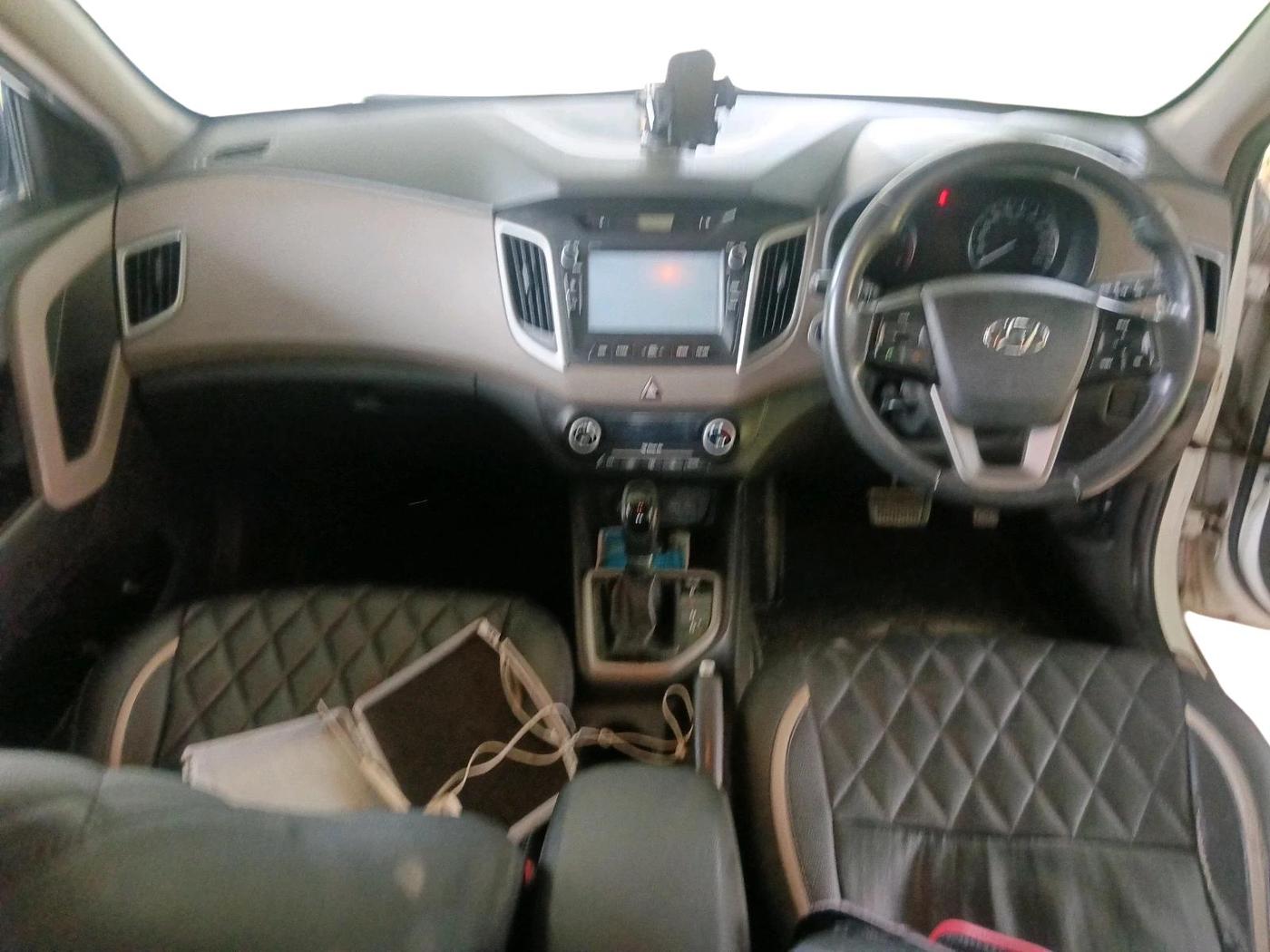 2016 Hyundai Creta SX PLUS AT 1.6 DIESEL, Diesel, Automatic, 90,676 km, interior