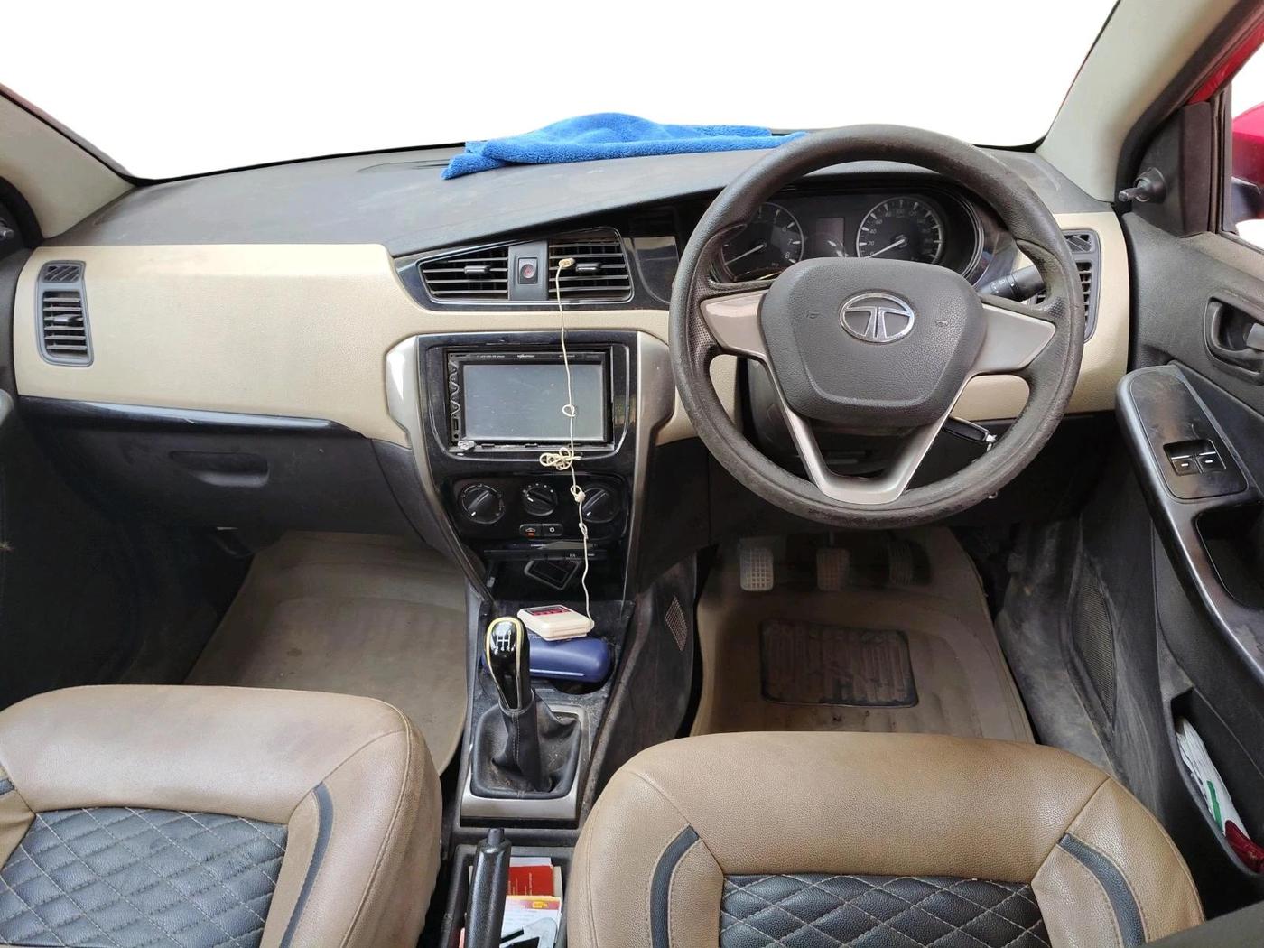 2015 Tata Zest XE PETROL, Petrol, Manual, 71,500 km, interior