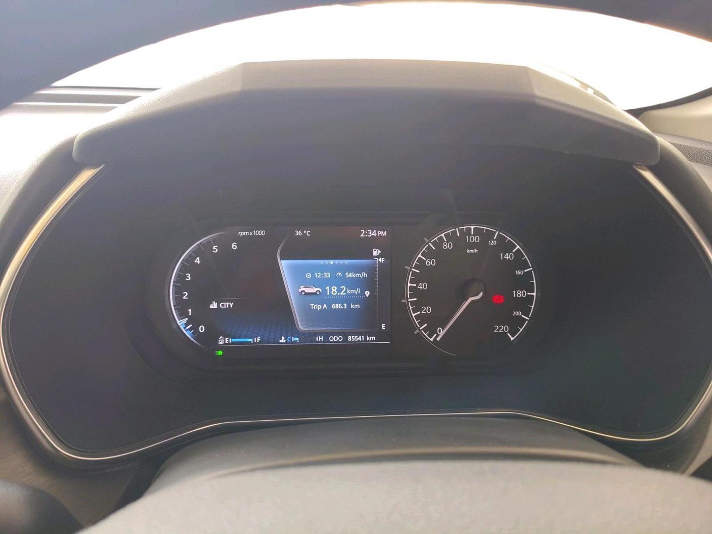 2020 Tata Harrier XZ PLUS 2.0L DUAL TONE, Diesel, Manual, 85,541 km, interior