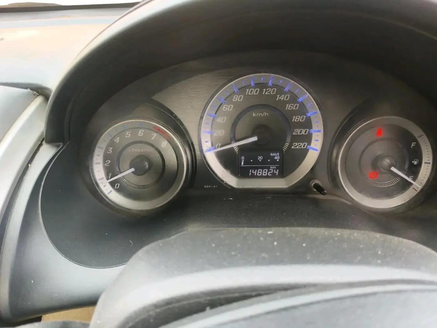 2012 Honda City 1.5L I-VTEC V MT, Petrol, Manual, 1,48,824 km, interior