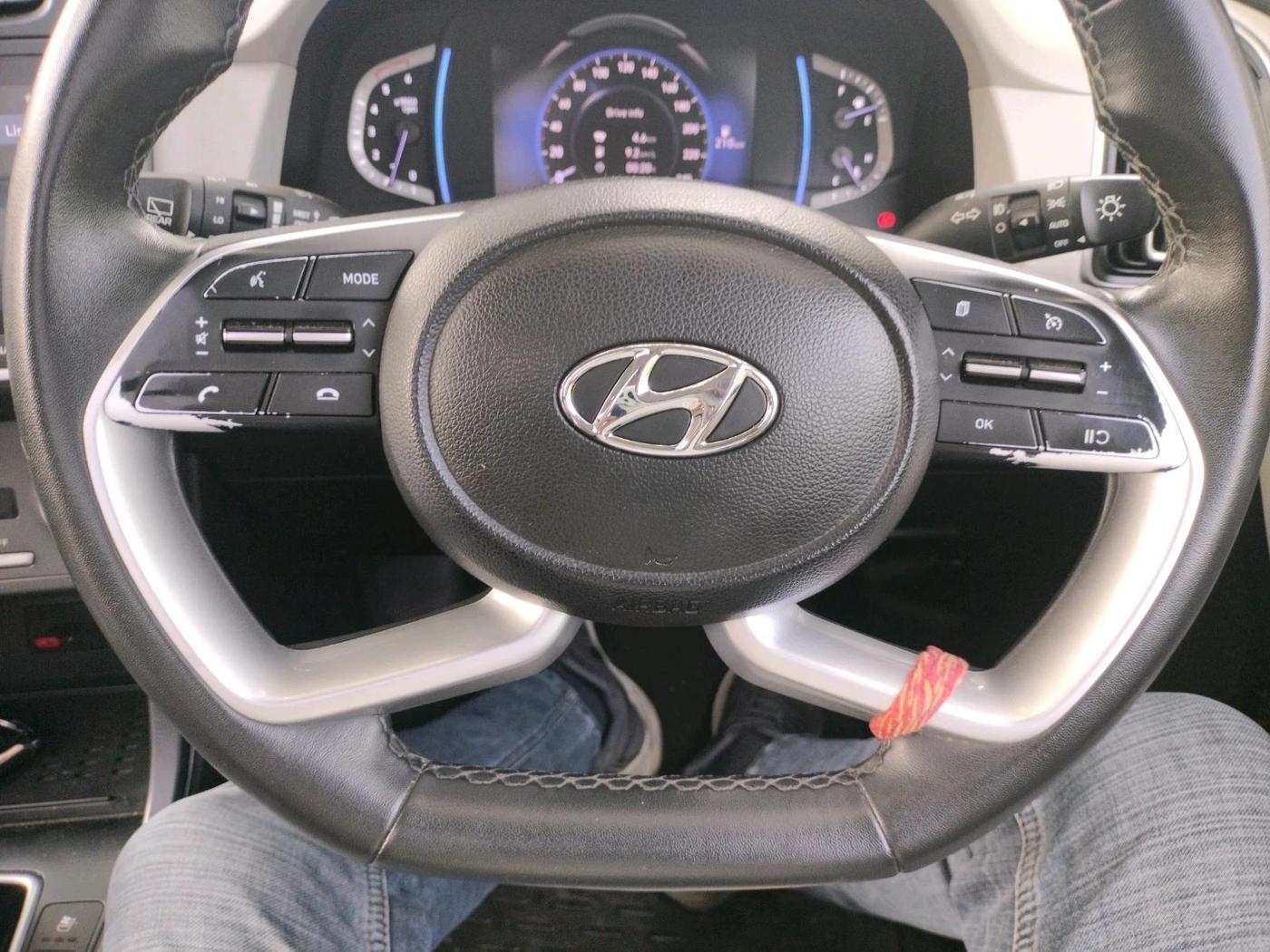 2022 Hyundai Creta SX (O) 1.5 DIESEL, Diesel, Manual, 94,583 km, interior