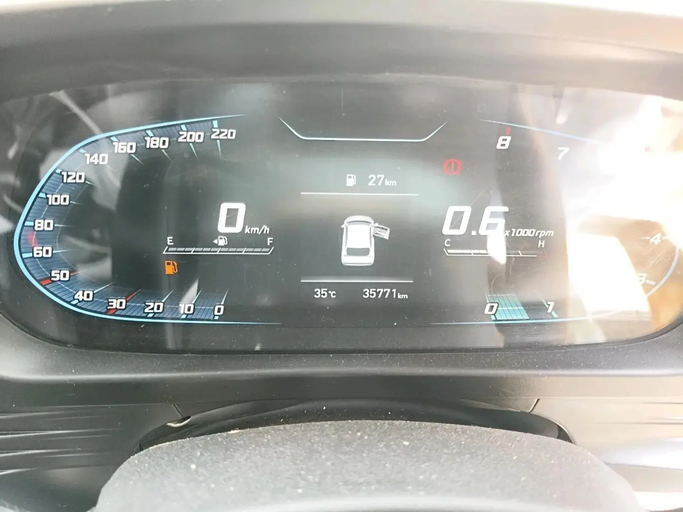 2024 Hyundai NEW I20 MAGNA 1.2 MT, Petrol, Manual, 35,771 km, interior