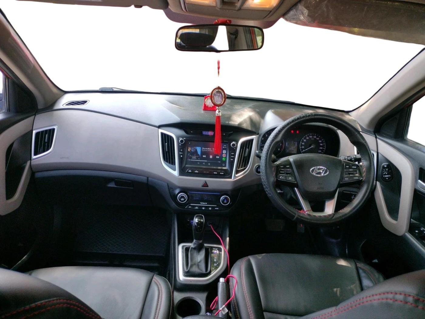 2018 Hyundai Creta SX AT 1.6 PETROL, Petrol, Automatic, 71,973 km, interior