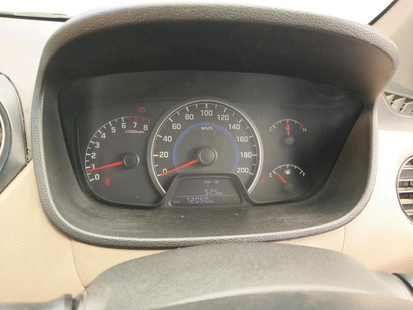 2014 Hyundai Grand i10 MAGNA 1.2 KAPPA VTVT, CNG, Manual, 94,082 km, interior
