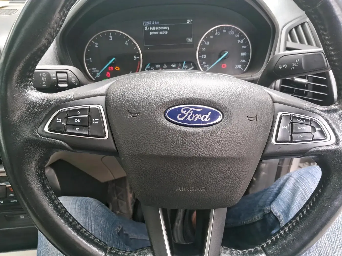 2021 Ford Ecosport TITANIUM 1.5L DIESEL, Diesel, Manual, 75,268 km, interior