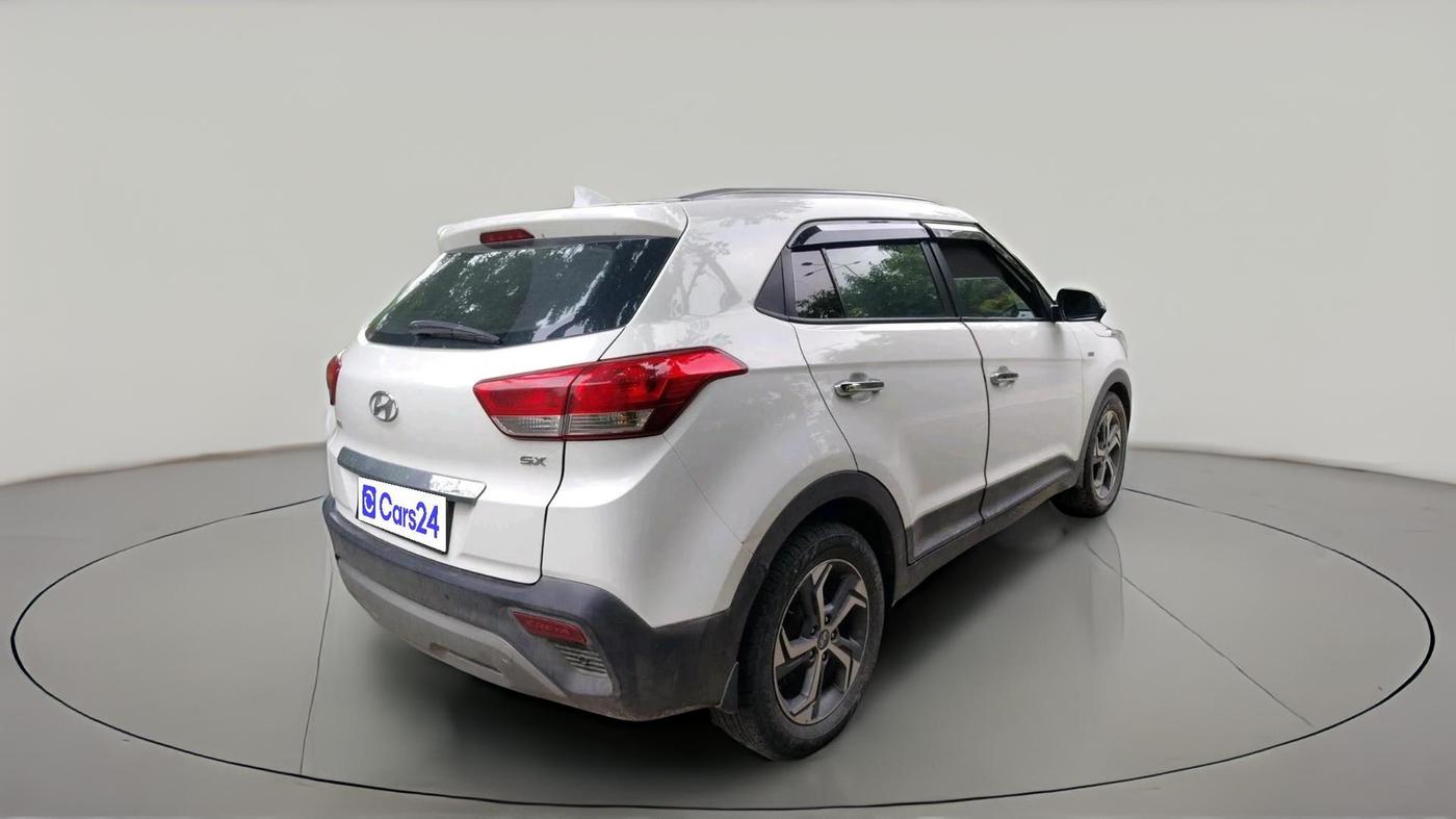 2018 Hyundai Creta SX AT 1.6 PETROL, Petrol, Automatic, 90,437 km, exterior