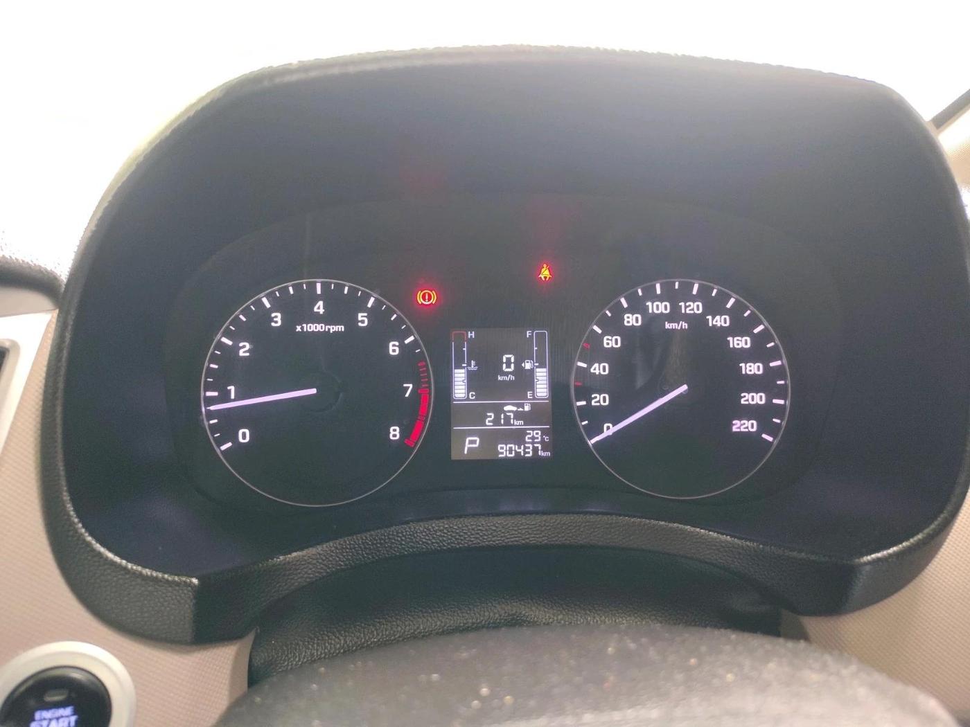 2018 Hyundai Creta SX AT 1.6 PETROL, Petrol, Automatic, 90,437 km, interior