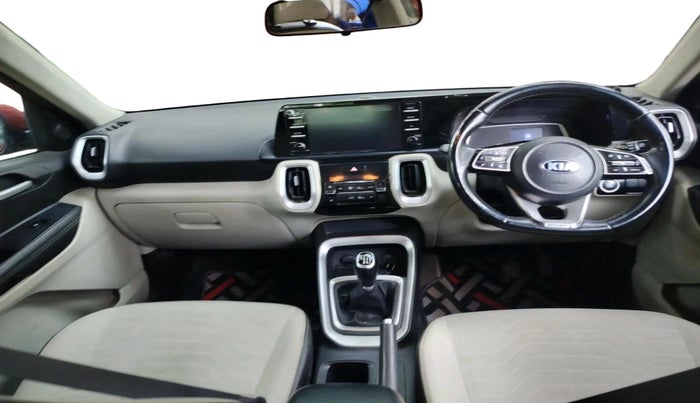 2020 KIA SONET HTX 1.0 IMT, Petrol, Manual, 65,687 km, interior