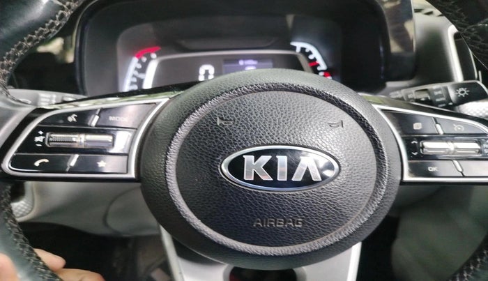 2020 KIA SONET HTX 1.0 IMT, Petrol, Manual, 65,687 km, interior