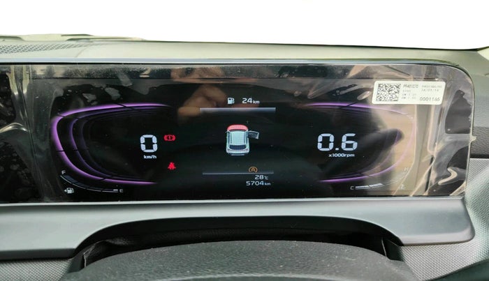 2024 KIA SELTOS  HTE 1.5 PETROL MT, Petrol, Manual, 5,704 km, interior