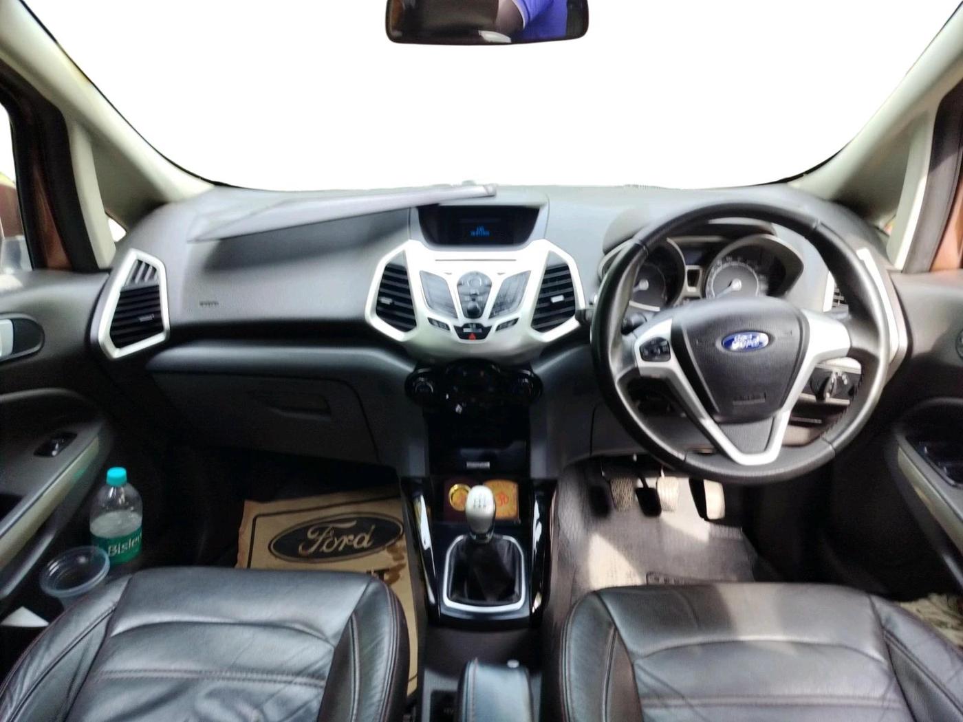 2016 Ford Ecosport TITANIUM+ 1.5L DIESEL, Diesel, Manual, 1,04,975 km, interior