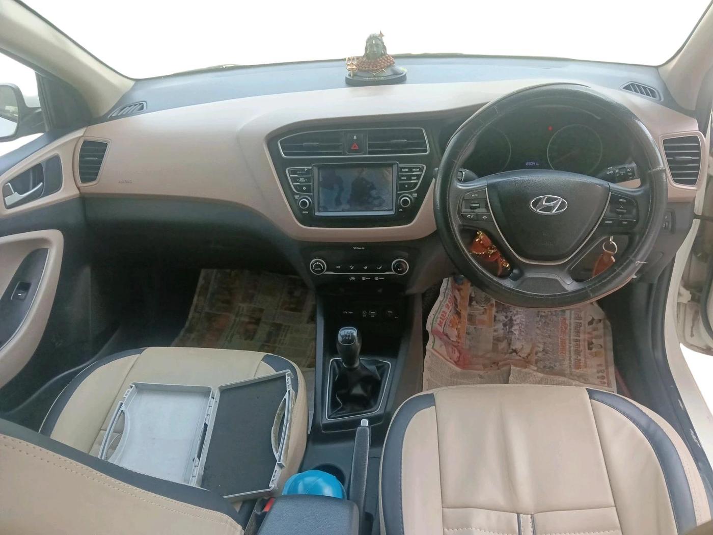 2018 Hyundai Elite i20 ASTA 1.2, Petrol, Manual, 1,28,041 km, interior