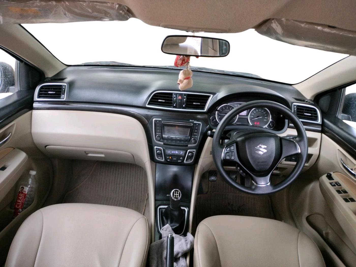 2018 Maruti Ciaz DELTA 1.4 MT PETROL, Petrol, Manual, 1,36,149 km, interior