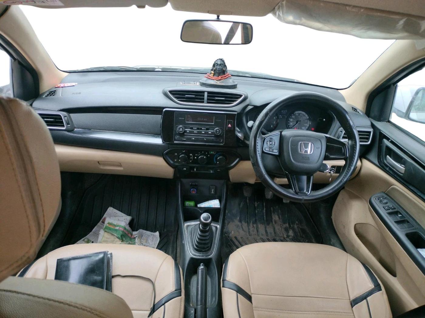 2019 Honda Amaze 1.2L I-VTEC S, Petrol, Manual, 87,074 km, interior