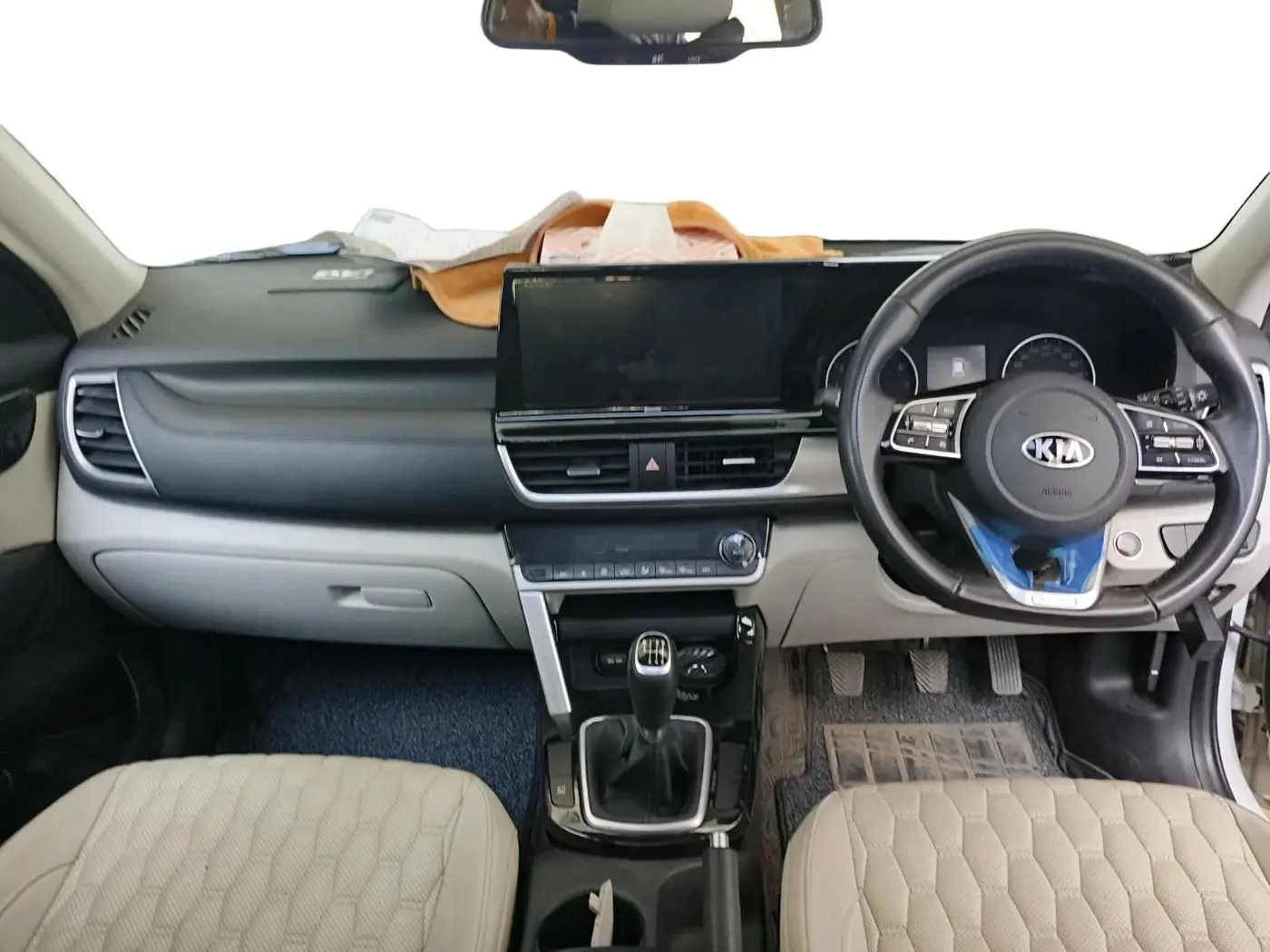 2021 KIA SELTOS HTX 1.5 PETROL, Petrol, Manual, 12,068 km, interior
