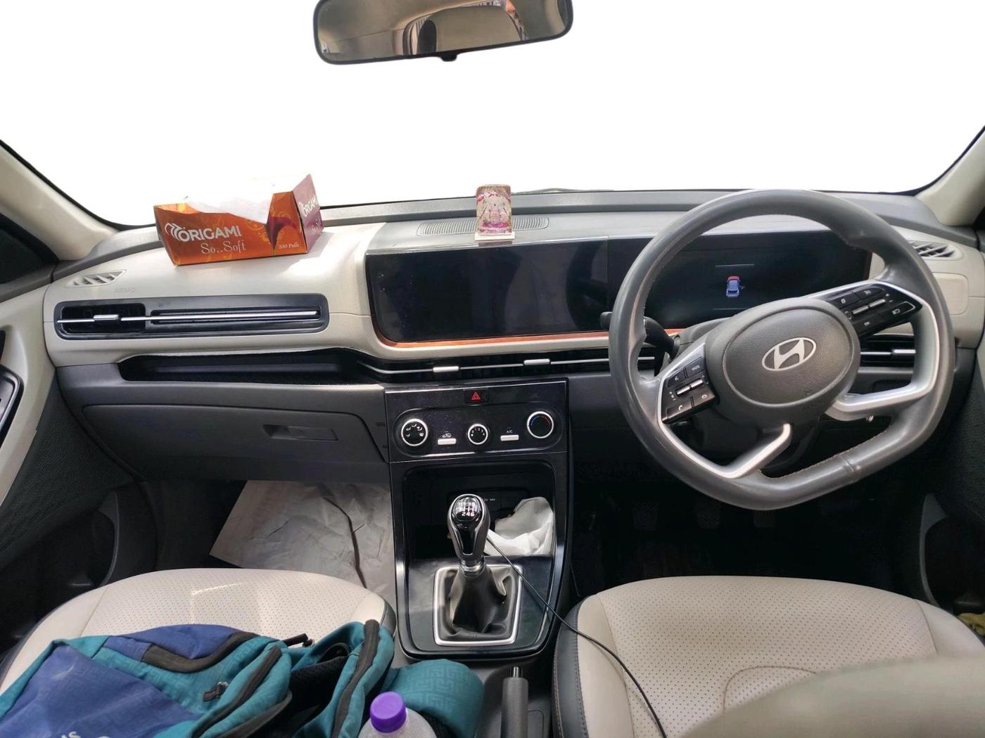 2024 Hyundai Creta E 1.5 DIESEL, Diesel, Manual, 40,545 km, interior