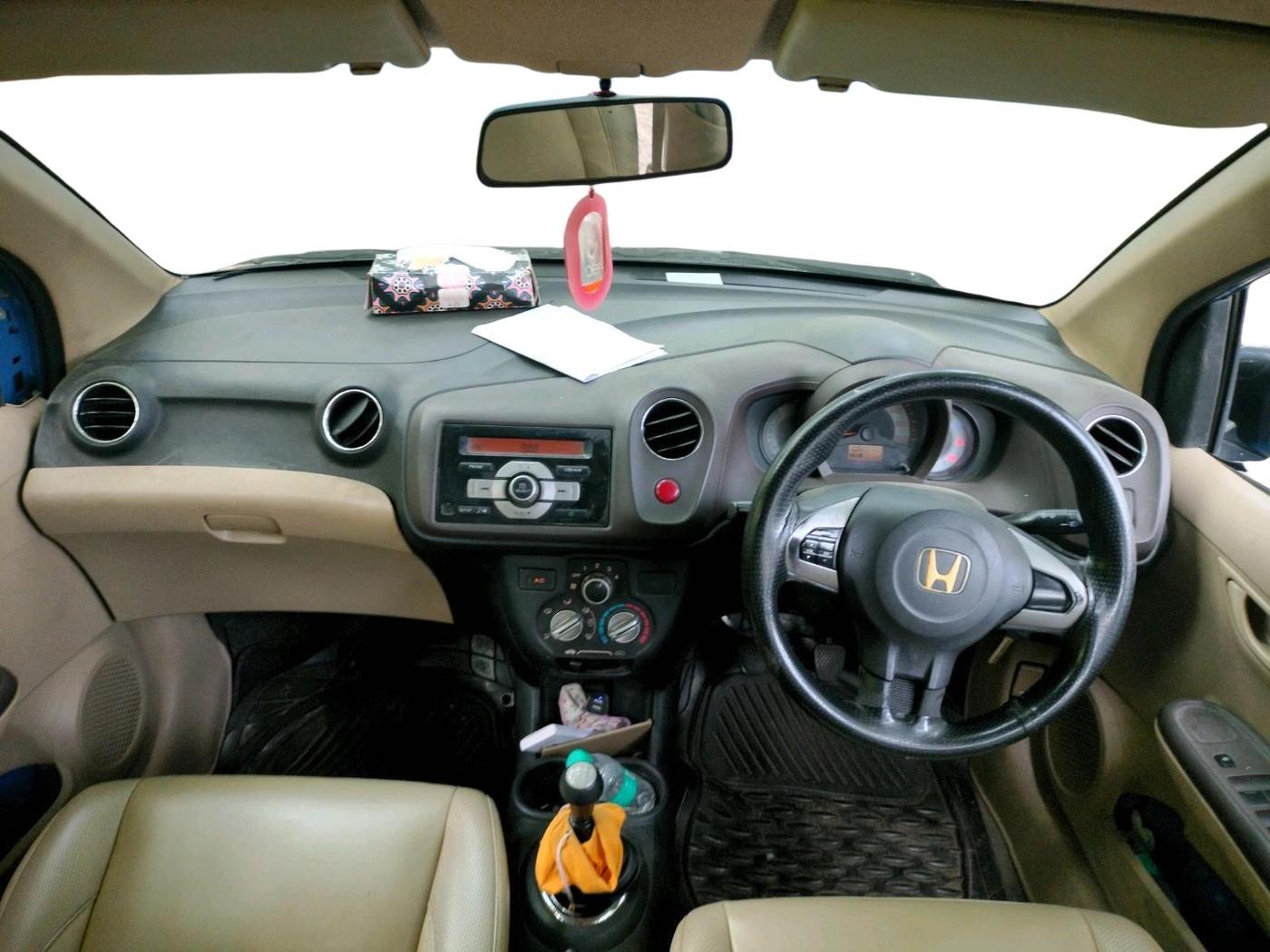 2012 Honda Brio S MT, Petrol, Manual, 1,06,003 km, interior