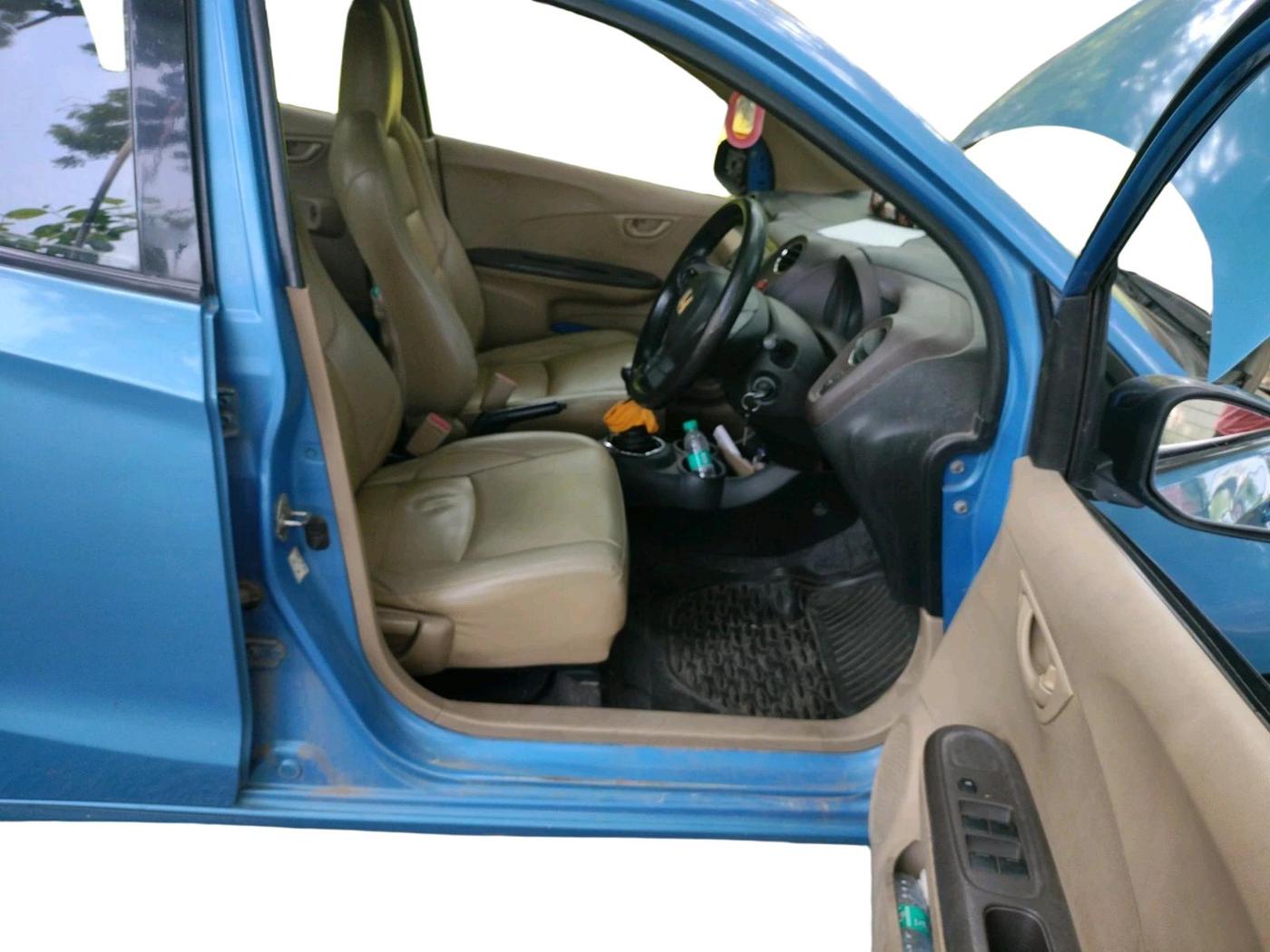 2012 Honda Brio S MT, Petrol, Manual, 1,06,003 km, interior