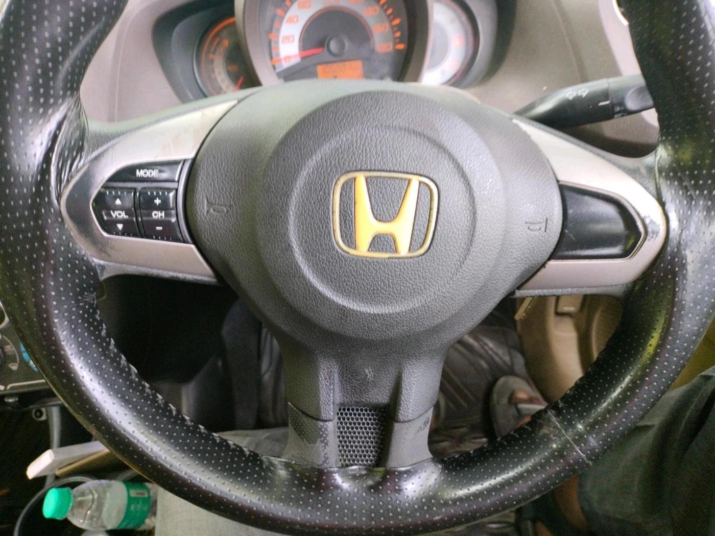 2012 Honda Brio S MT, Petrol, Manual, 1,06,003 km, interior