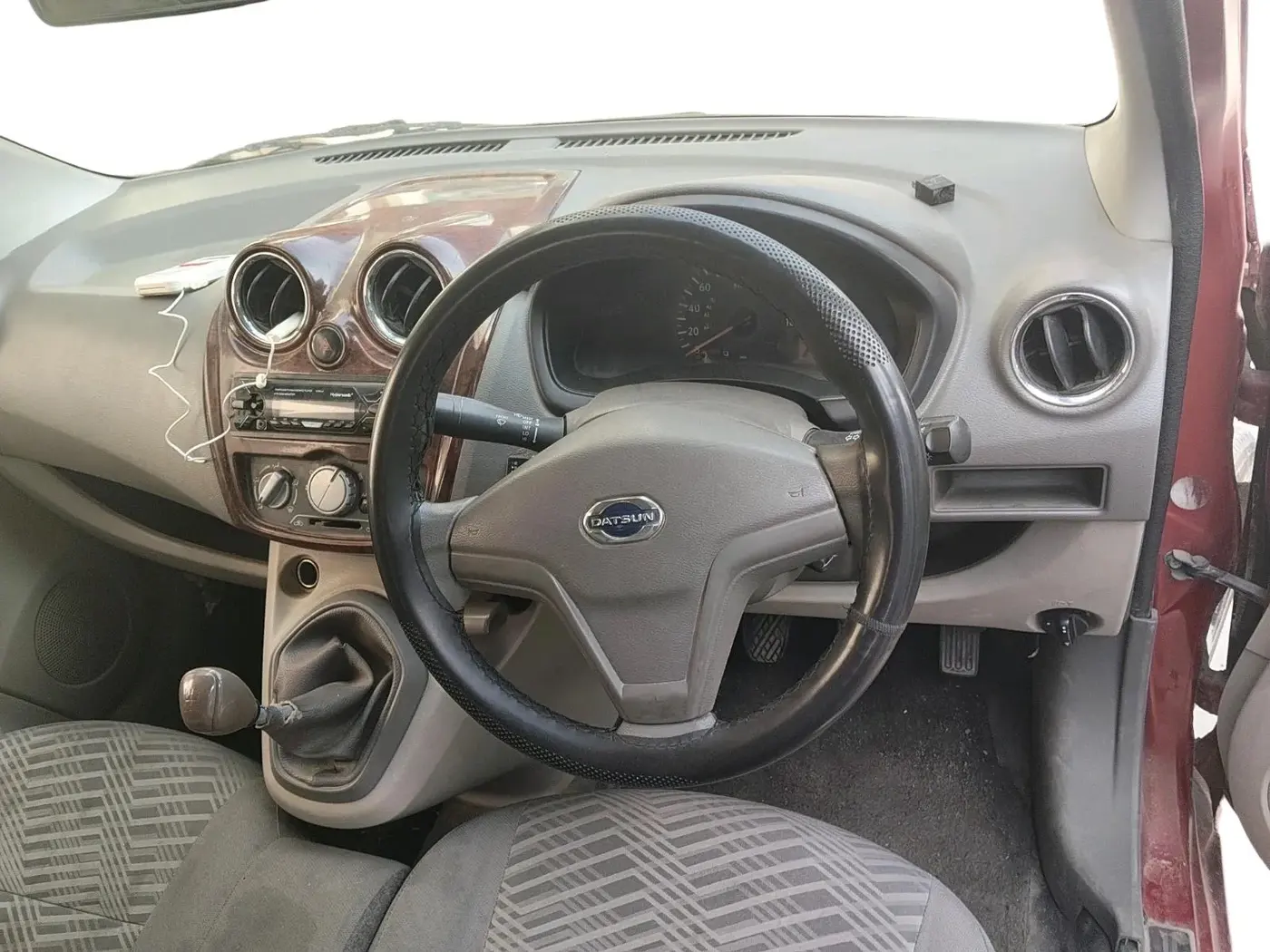 2014 Datsun Go A, CNG, Manual, 1,12,669 km, interior