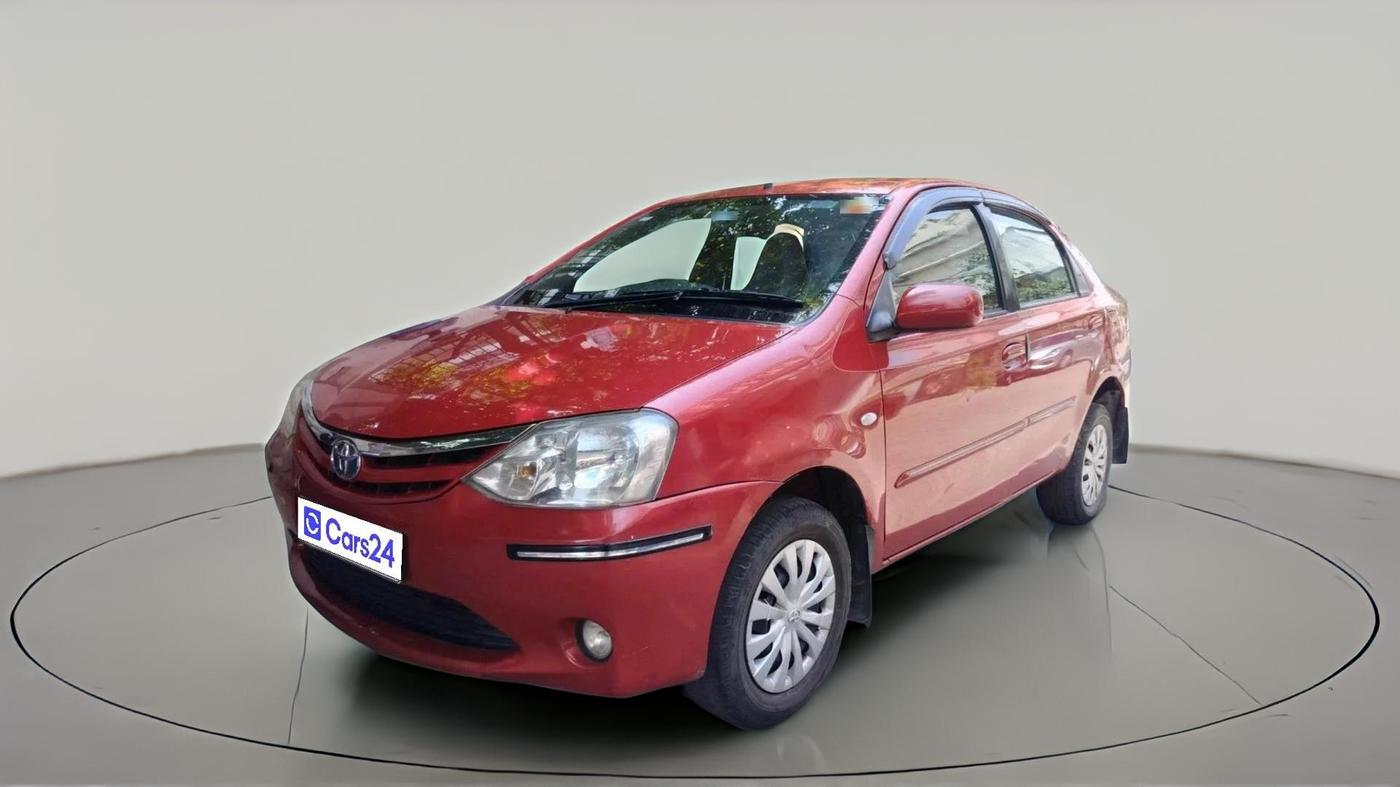 2011 Toyota Etios G, Petrol, Manual, 1,17,619 km, exterior