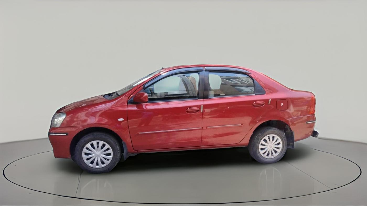 2011 Toyota Etios G, Petrol, Manual, 1,17,619 km, exterior