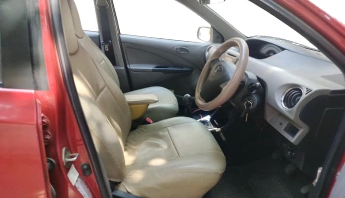 2011 Toyota Etios G, Petrol, Manual, 1,17,619 km, interior