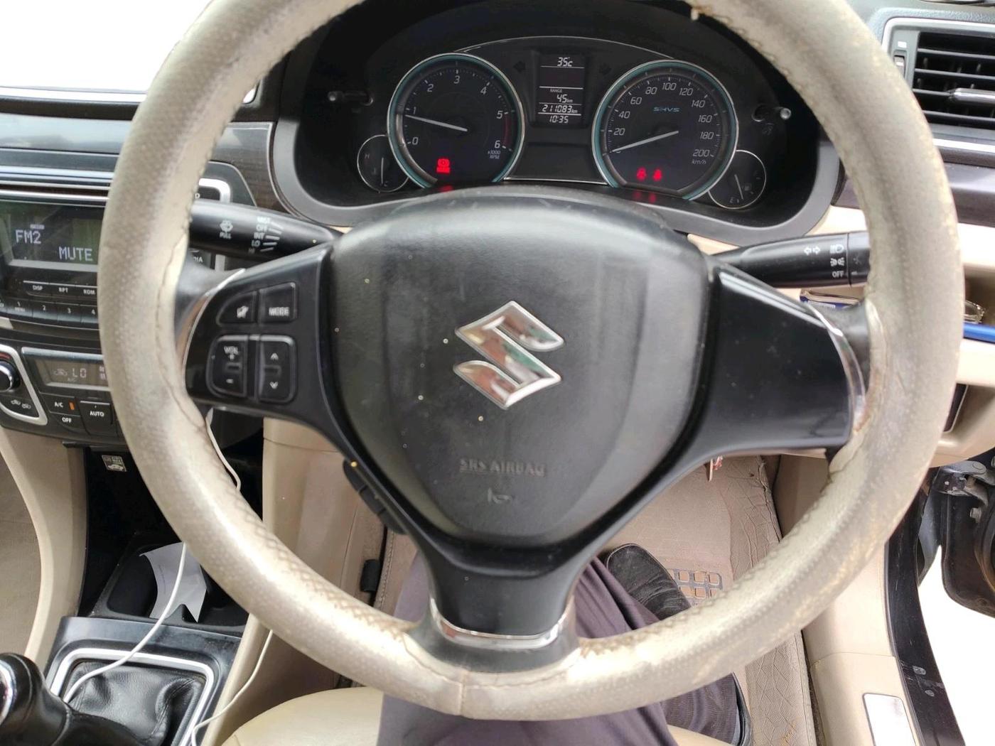 2016 Maruti Ciaz VDI+ SHVS, Diesel, Manual, 2,11,083 km, interior