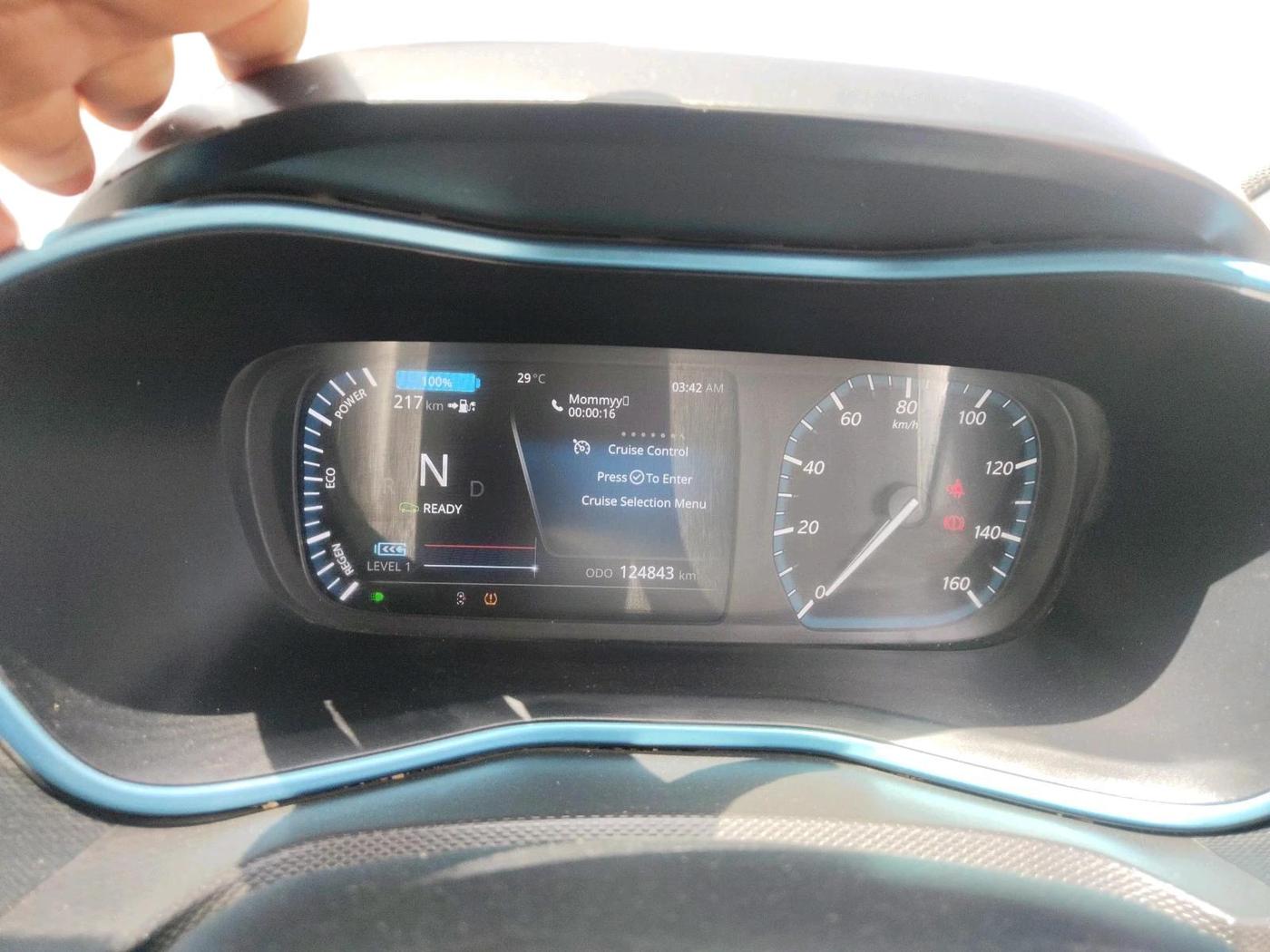 2023 Tata NEXON EV XZ PLUS, Electric, Automatic, 1,24,843 km, interior
