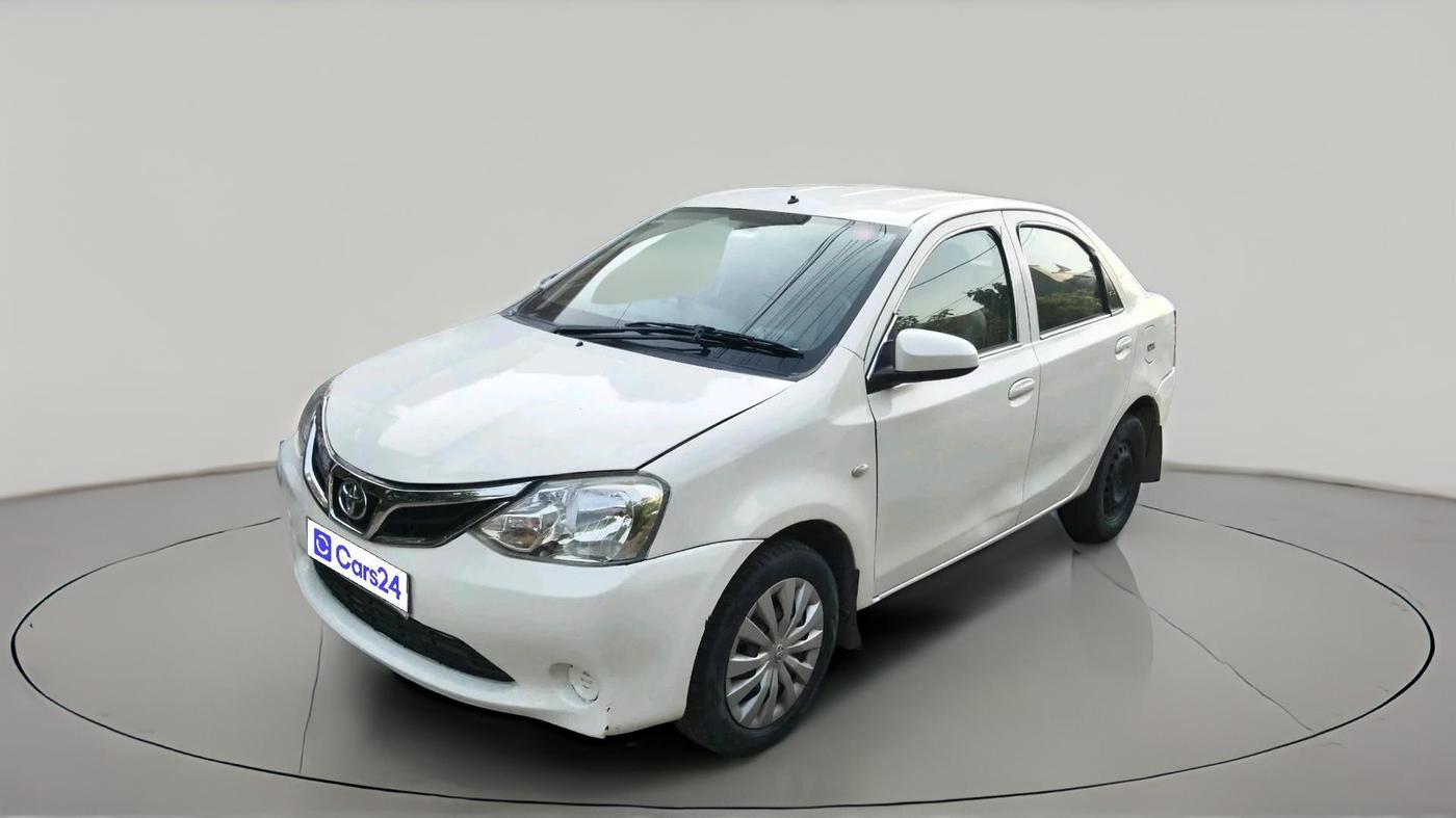 2015 Toyota Etios G, Petrol, Manual, 89,365 km, exterior