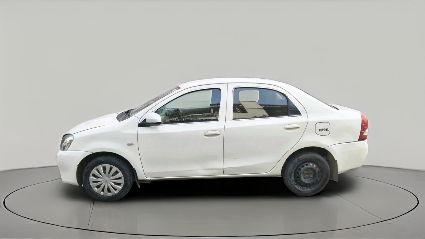 2015 Toyota Etios G, Petrol, Manual, 89,365 km, exterior
