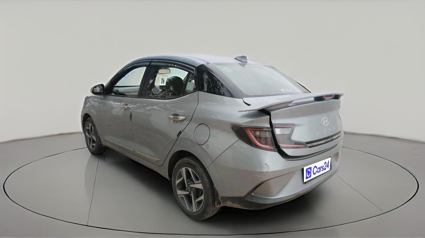 2024 Hyundai AURA SX 1.2 CNG, CNG, Manual, 35,427 km, exterior