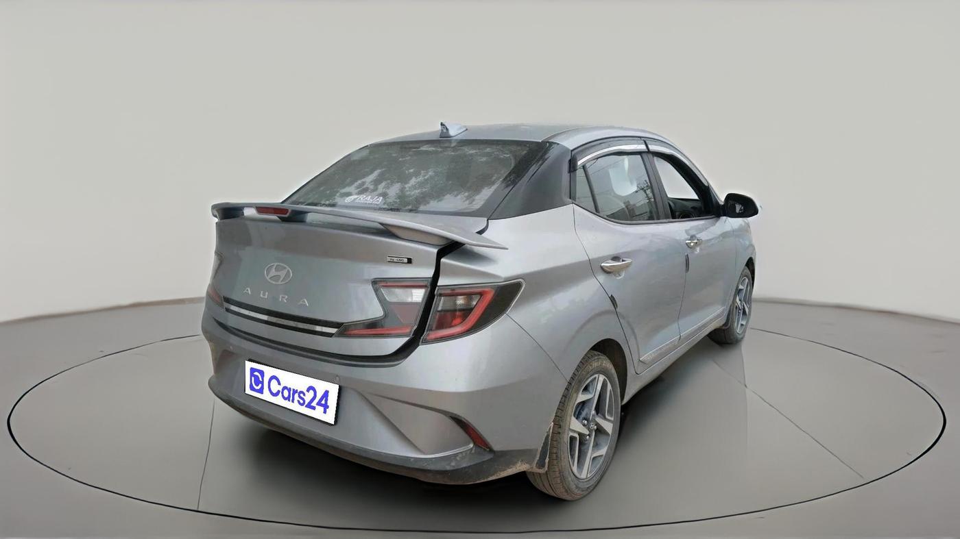 2024 Hyundai AURA SX 1.2 CNG, CNG, Manual, 35,427 km, exterior