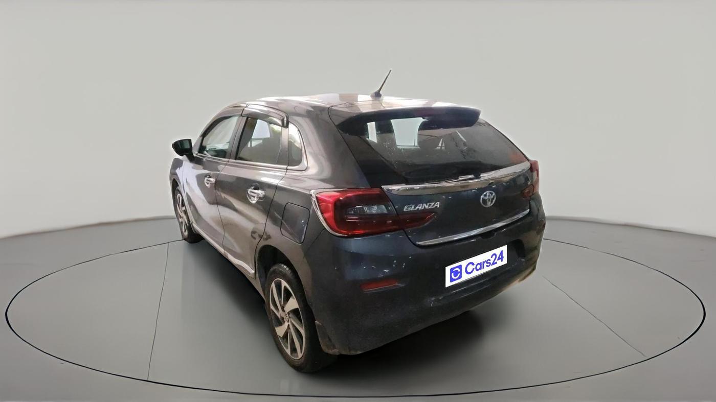 2024 Toyota Glanza V AMT, Petrol, Automatic, 22,169 km, exterior