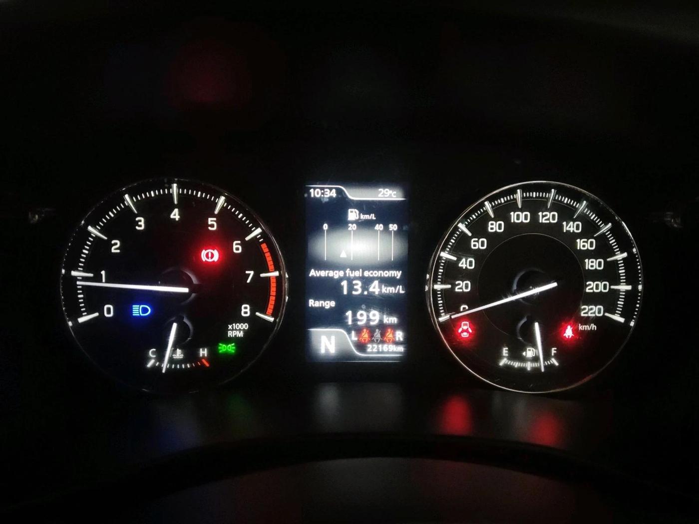 2024 Toyota Glanza V AMT, Petrol, Automatic, 22,169 km, interior