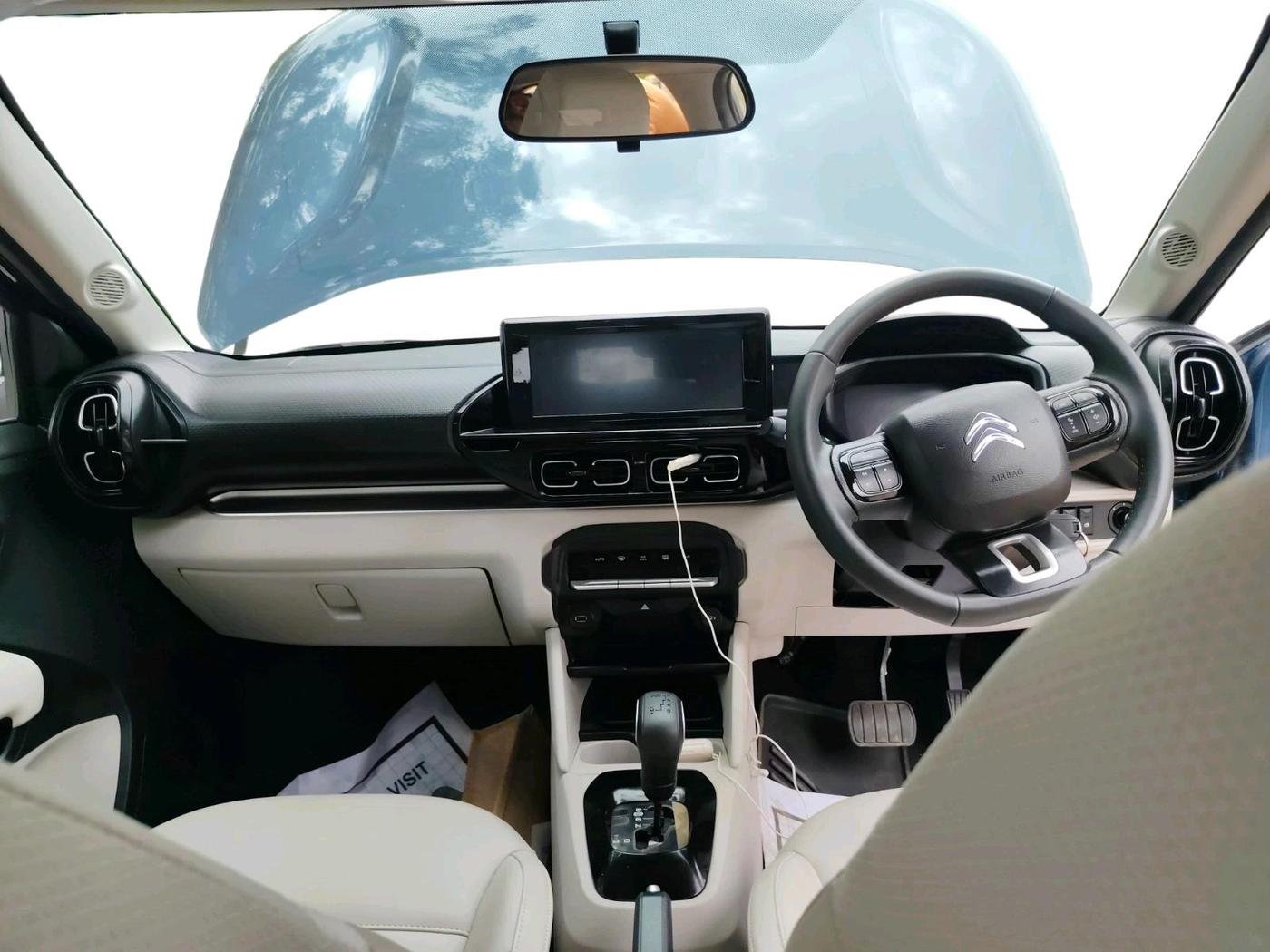 2024 CITROEN C3 AIRCROSS Max 1.2 7 STR AT, Petrol, Automatic, 9,097 km, interior