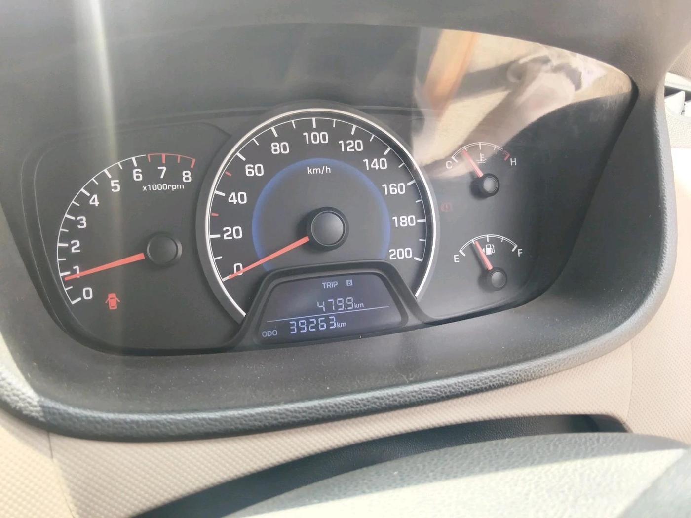 2016 Hyundai Grand i10 SPORTZ 1.2 KAPPA VTVT, Petrol, Manual, 39,263 km, interior