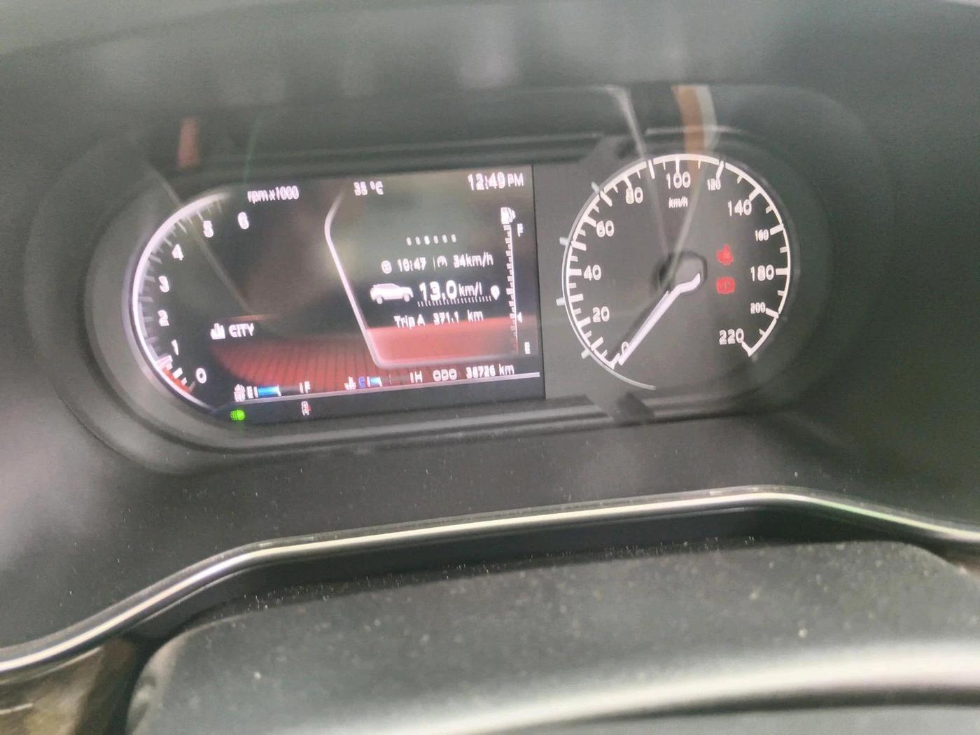 2022 Tata Harrier XZ PLUS 2.0L DUAL TONE, Diesel, Manual, 38,726 km, interior